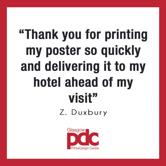 Glowing reviews posted for posters